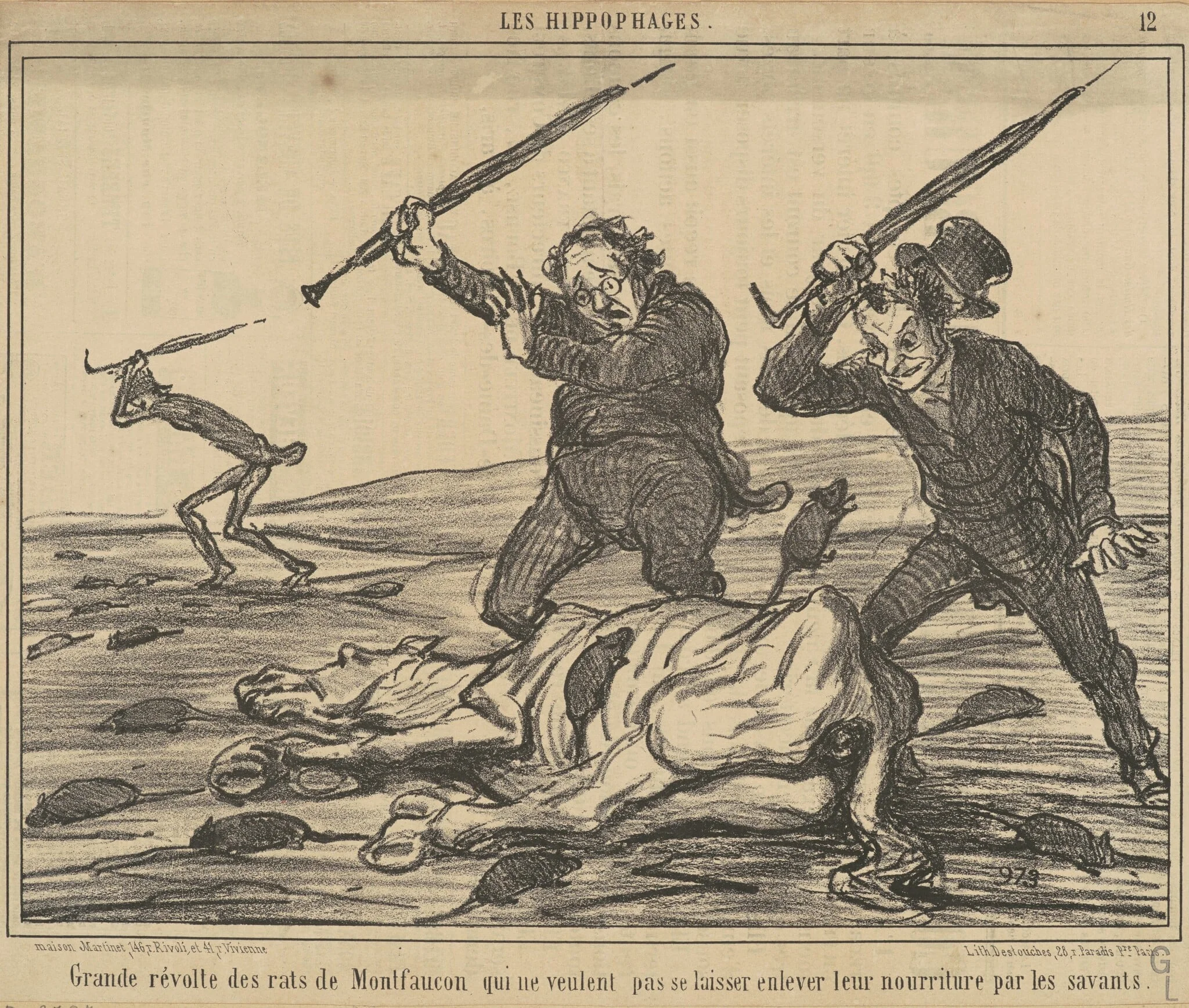 Grande révolte des rats de montfaucon ..., detail
