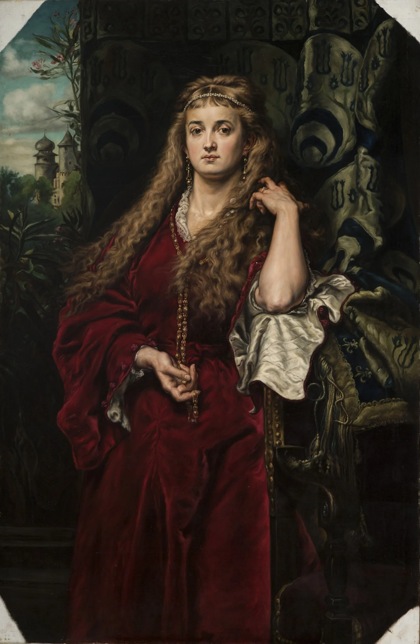 Castellan's Daughter, detail