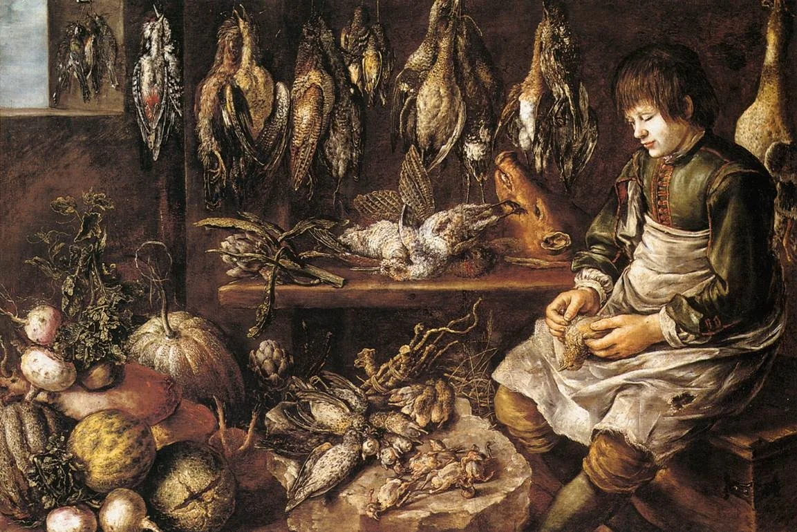 Still-Life with Game-Birds, detail