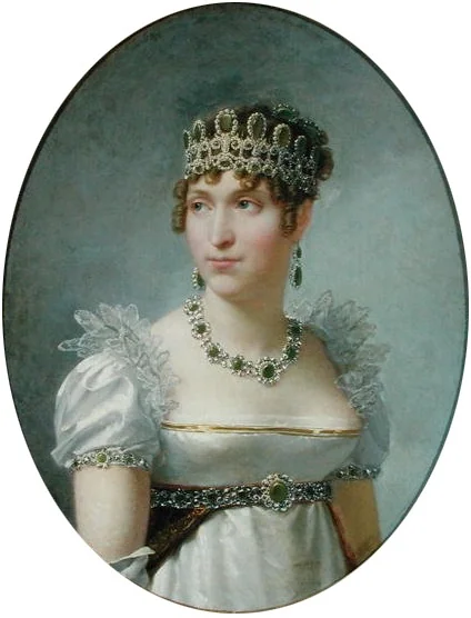 Hortense de Beauharnais, Queen of Holland, detail