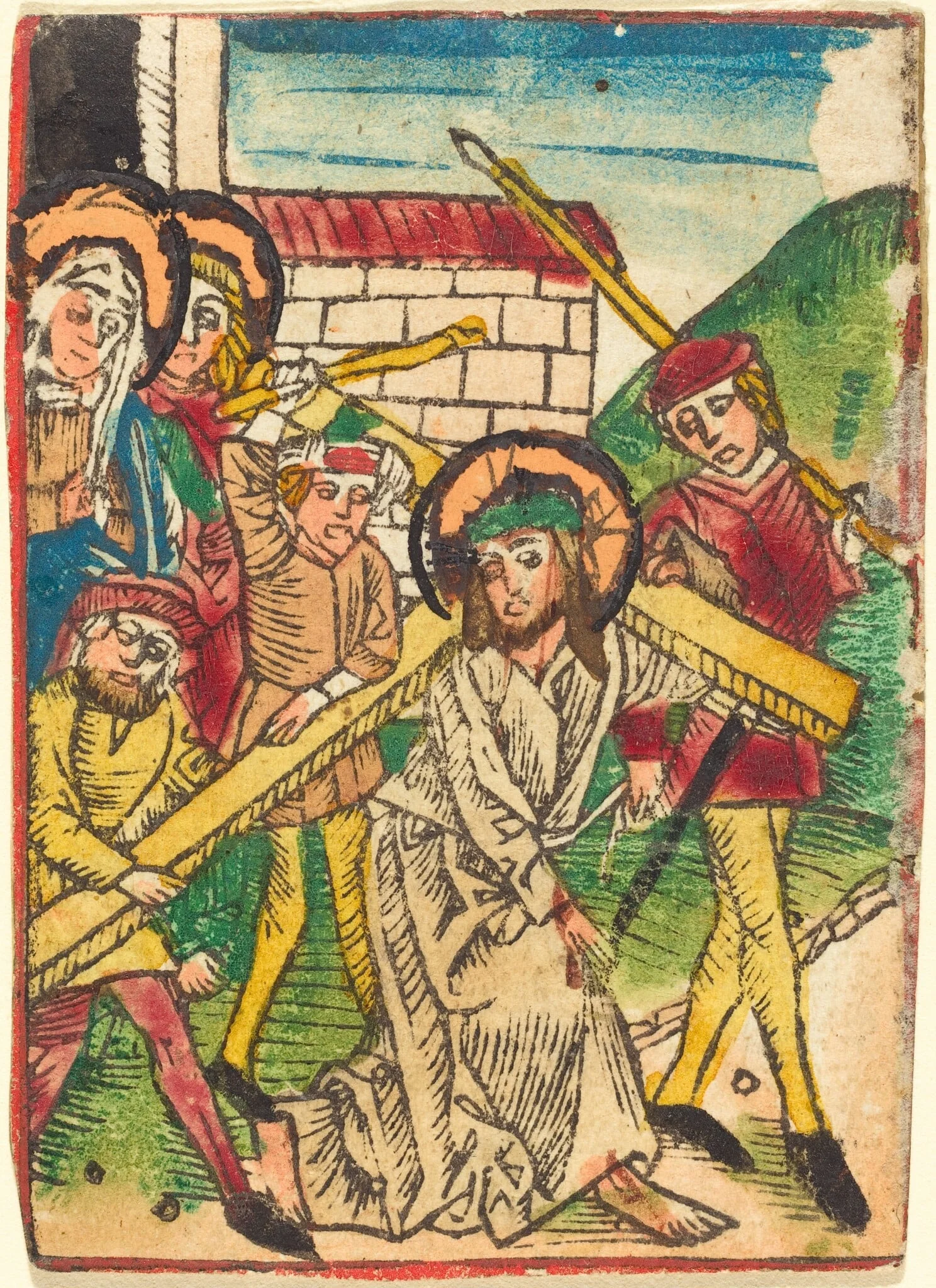 Christ Bearing the Cross, detail