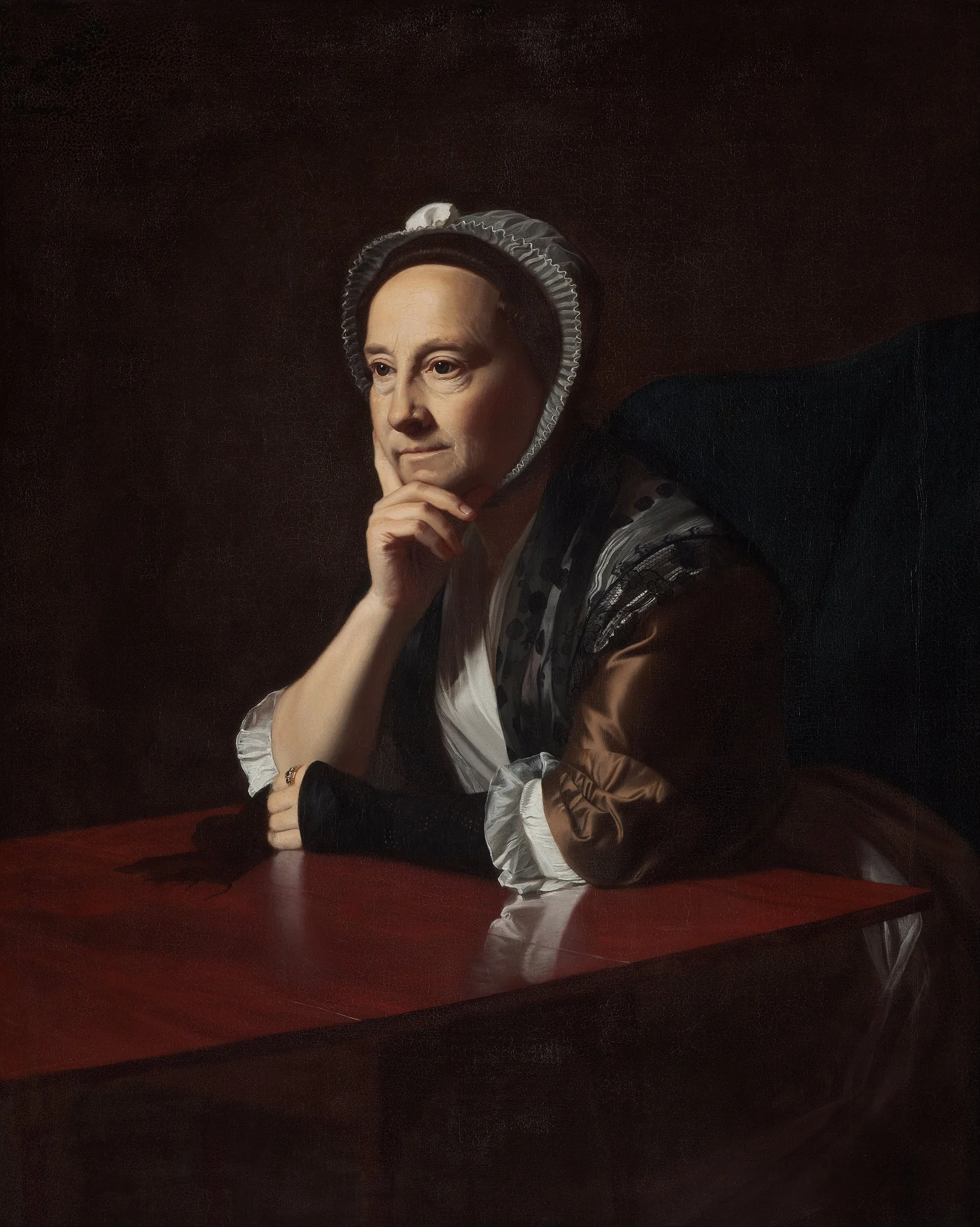 Mrs Humphrey Devereux, detail