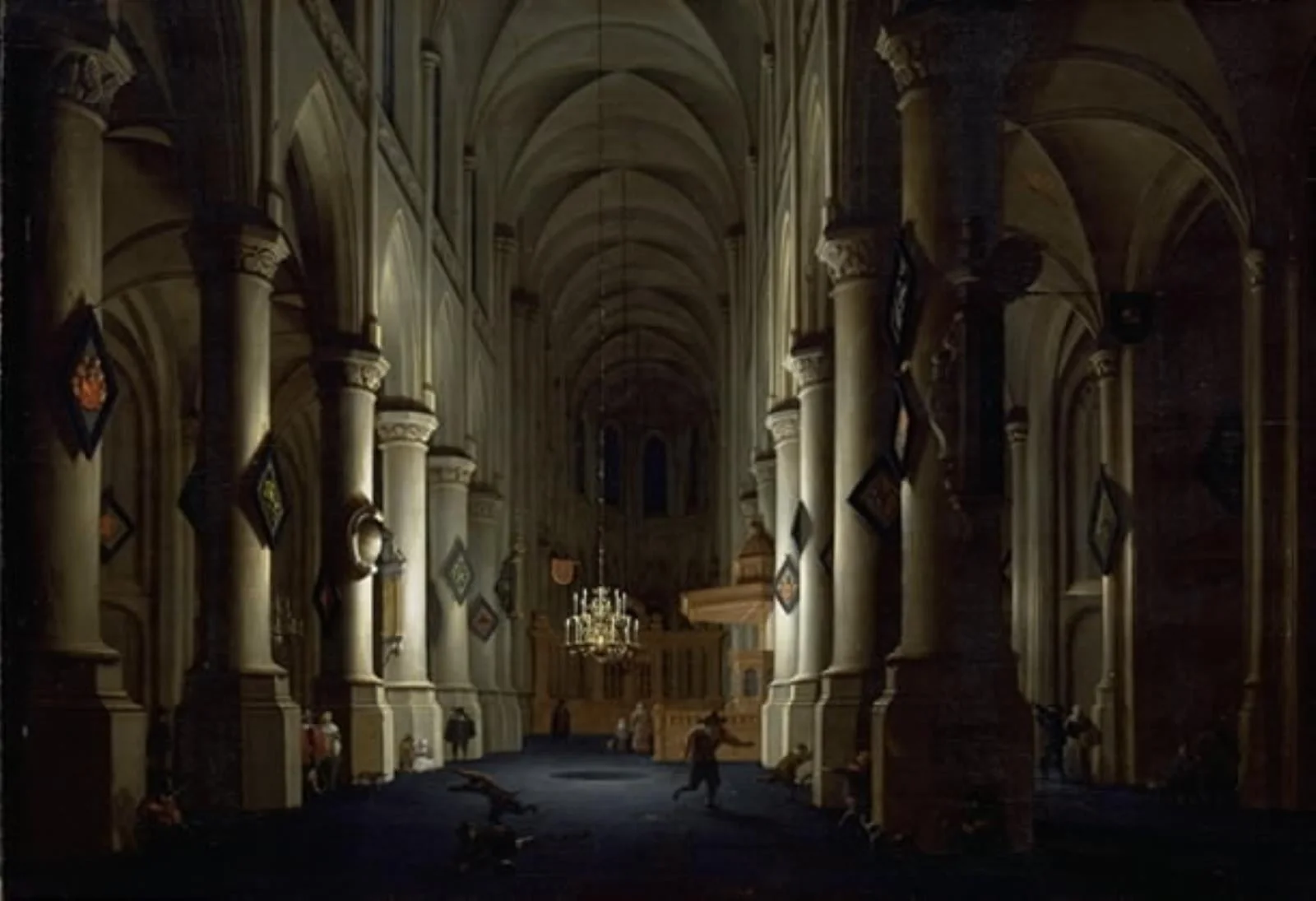 Interior of a Church, detail