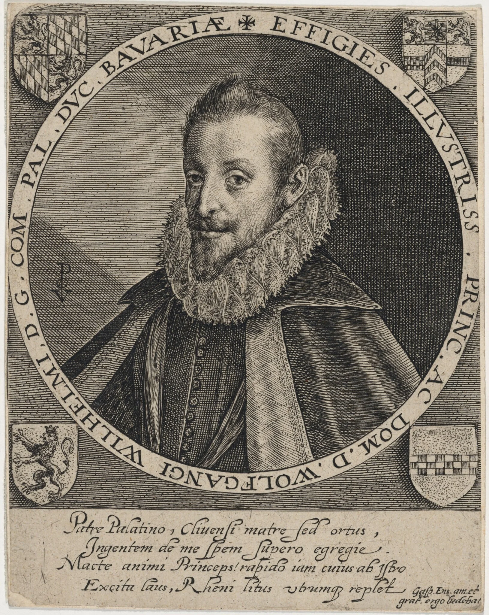 Wolfgang William, Count Palatine, detail