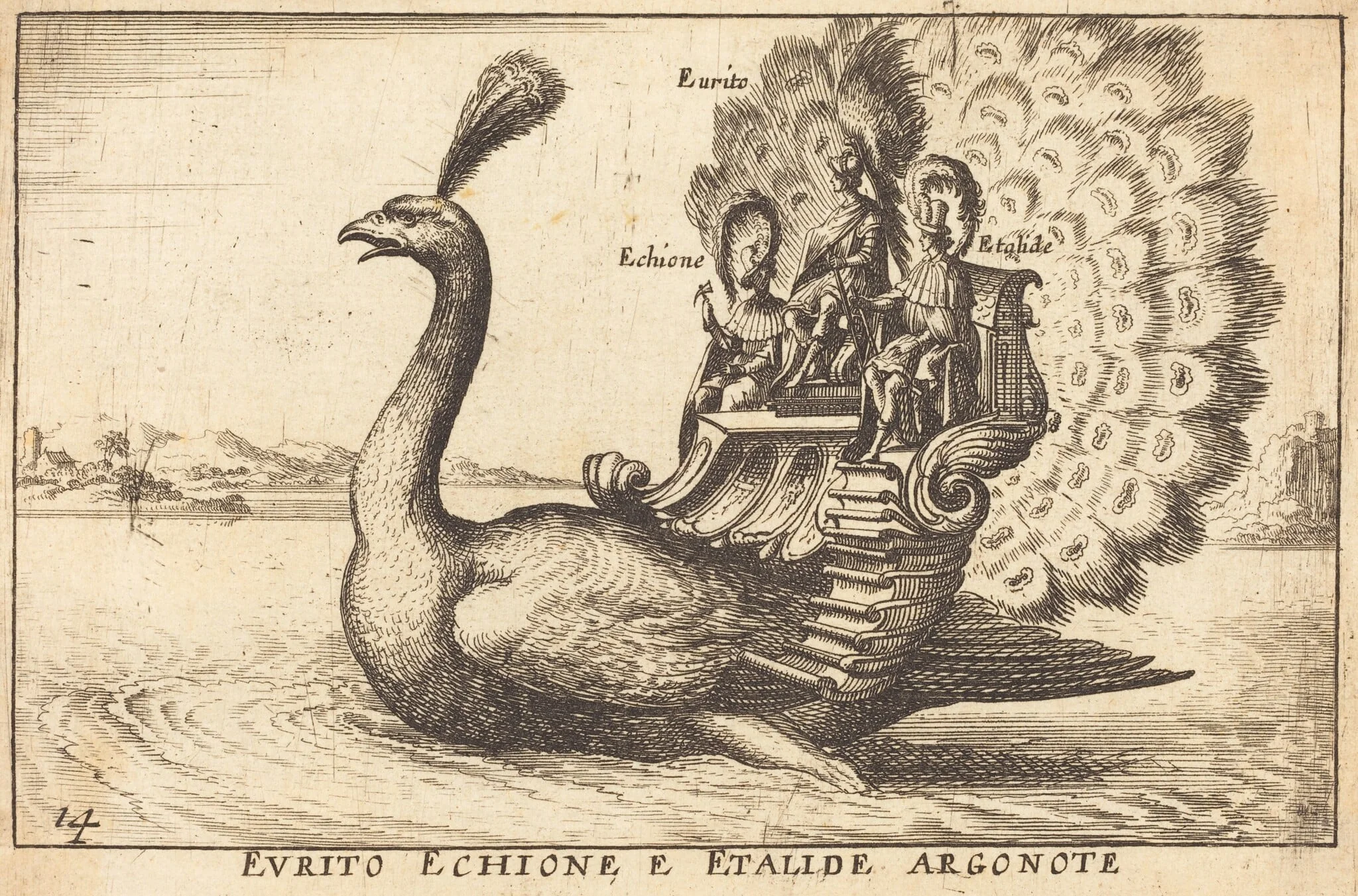 Evrito Echione e Etalide Argonote, detail