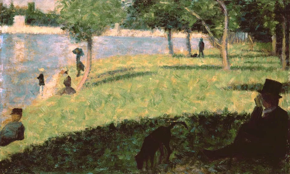 La Grande Jatte (Study VII), detail