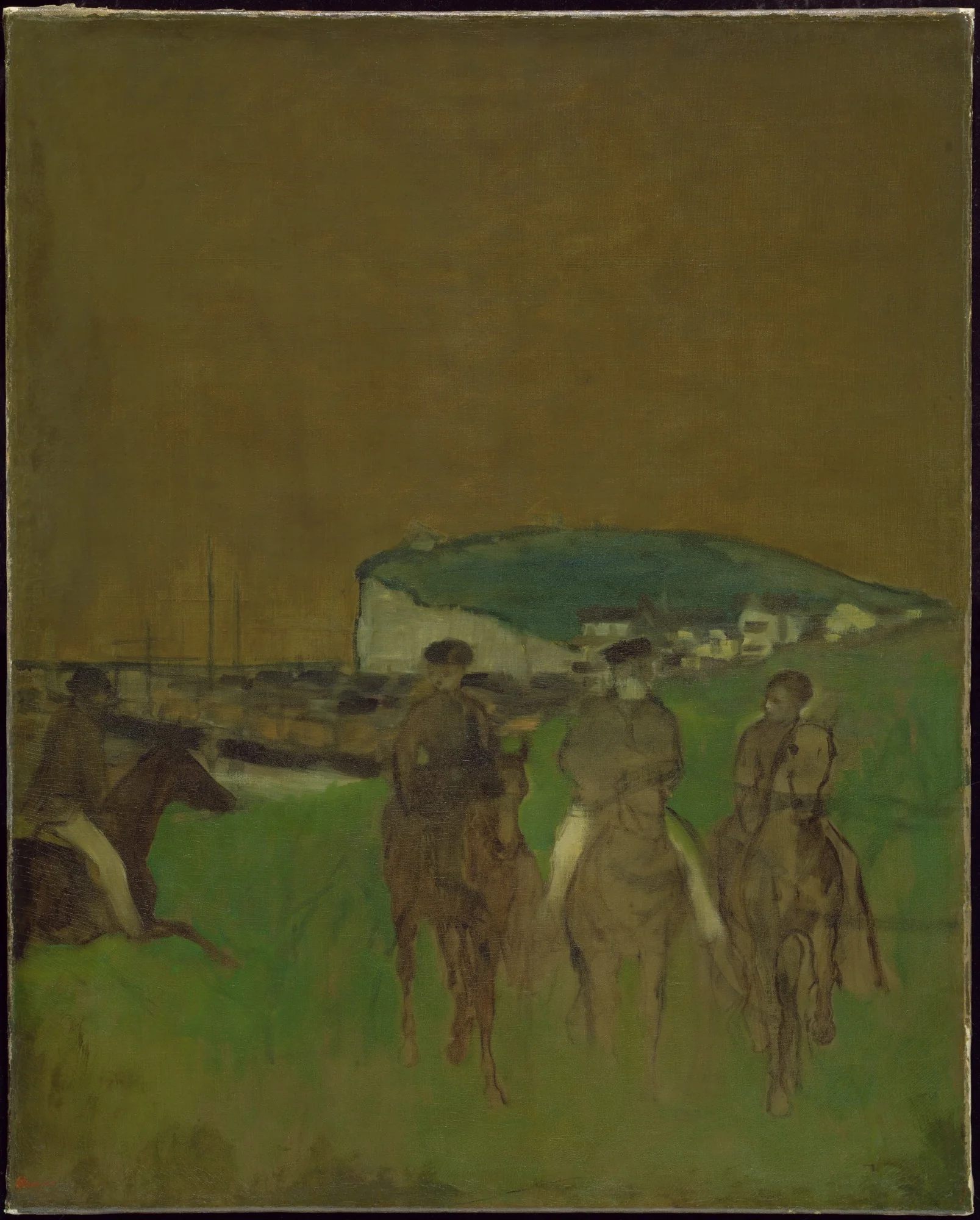 Morning Ride, detail