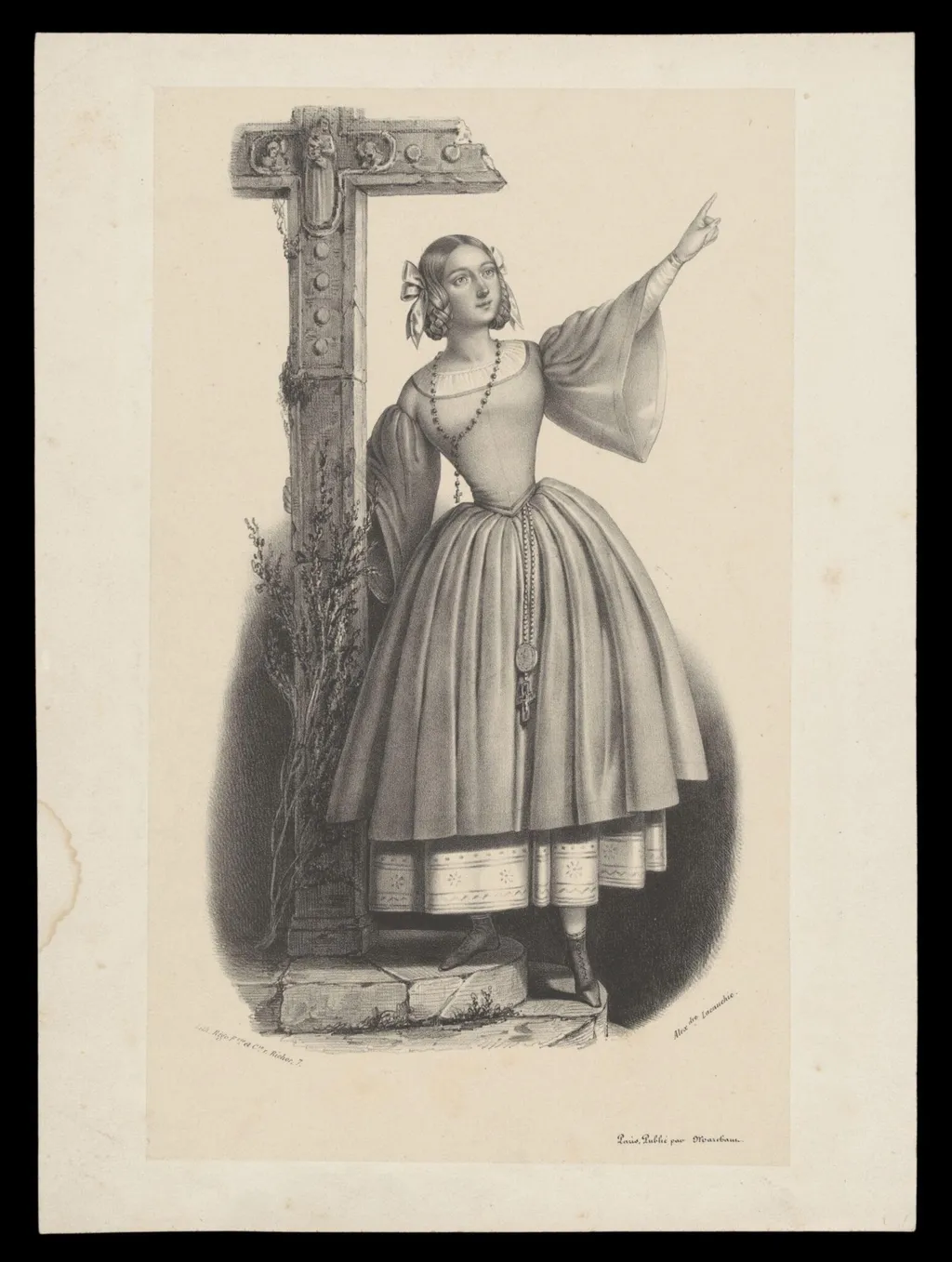 H Beard Print Collection, by Alexandre Laucauchie, 1850