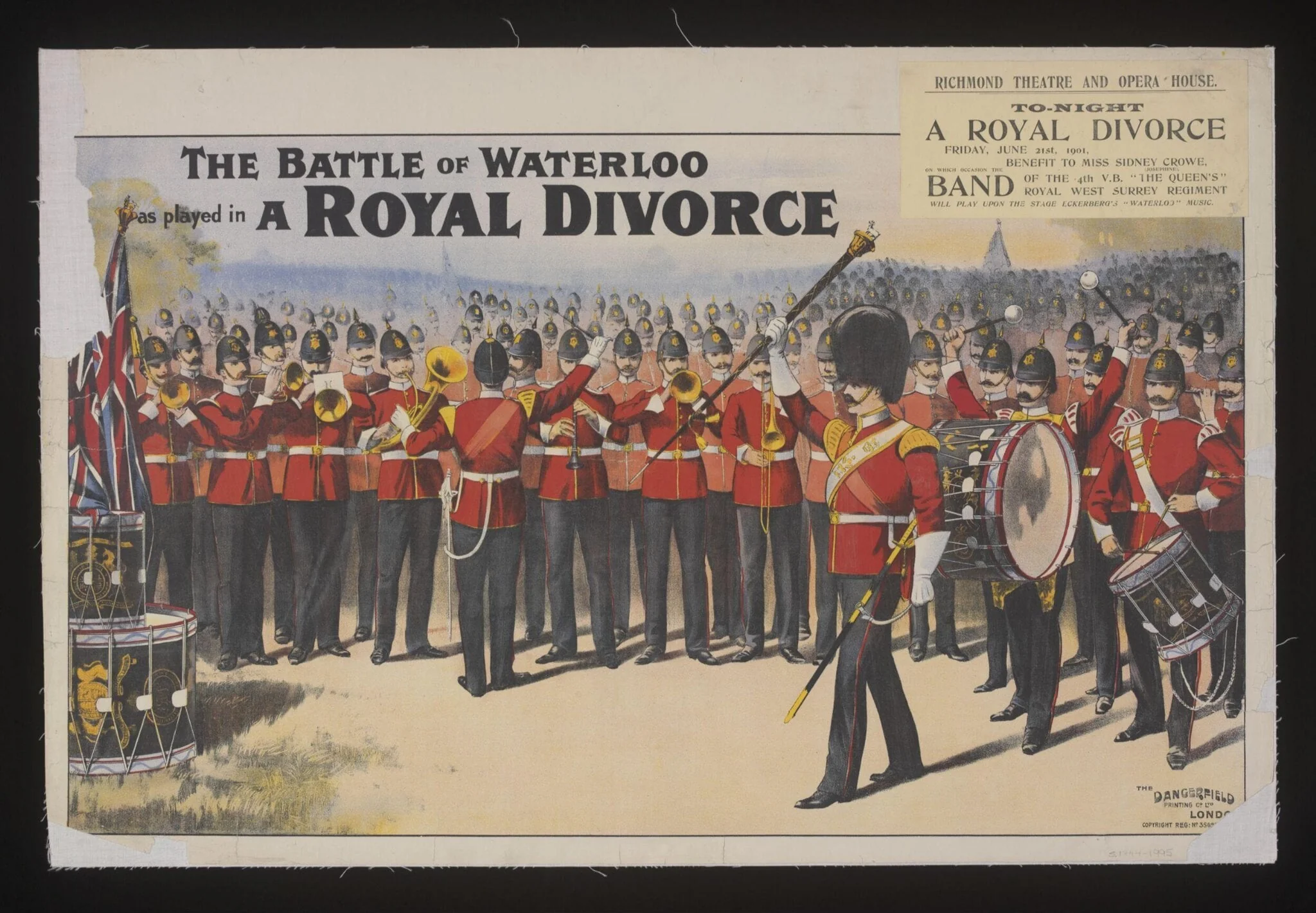Richmond Theatre poster, detail