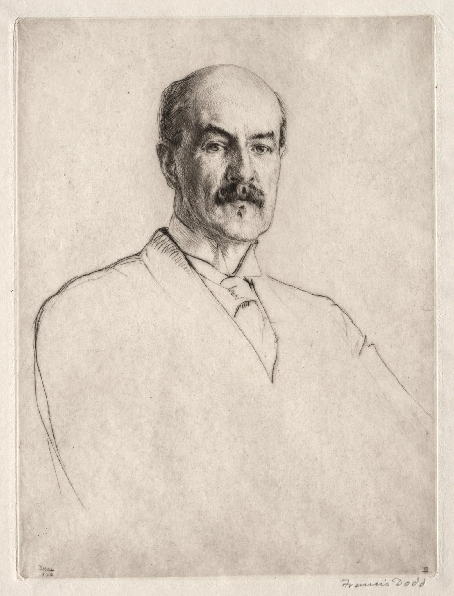 Professor Oliver Elton, detail