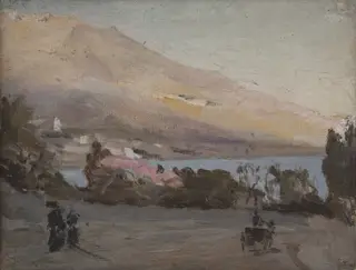 Yalta (Spring), by Jan Ciągliński, unspecified, 1906