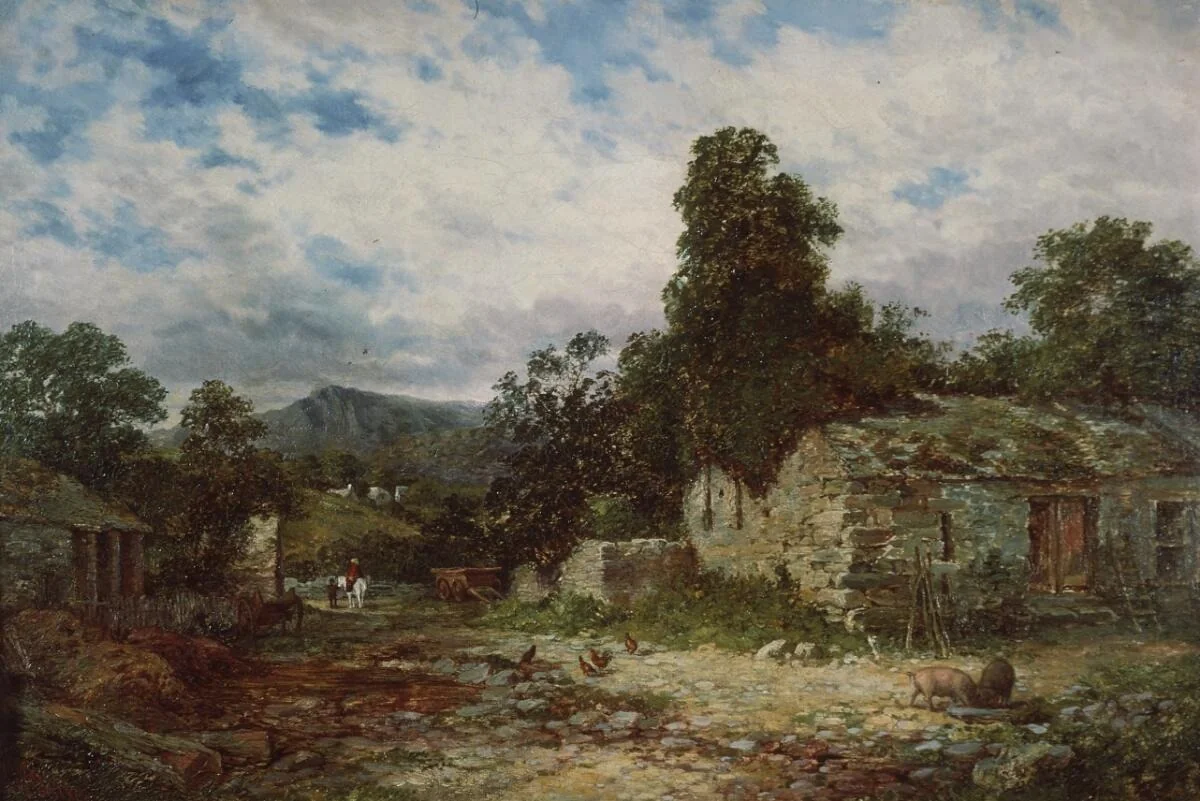 Cymmer Abbey, near Dolgellau, detail
