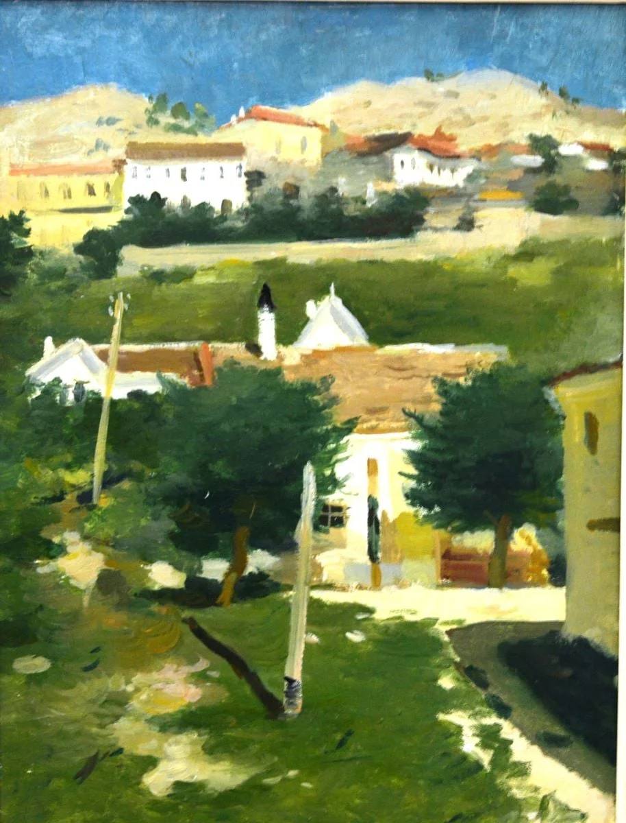 Peisaj, detail