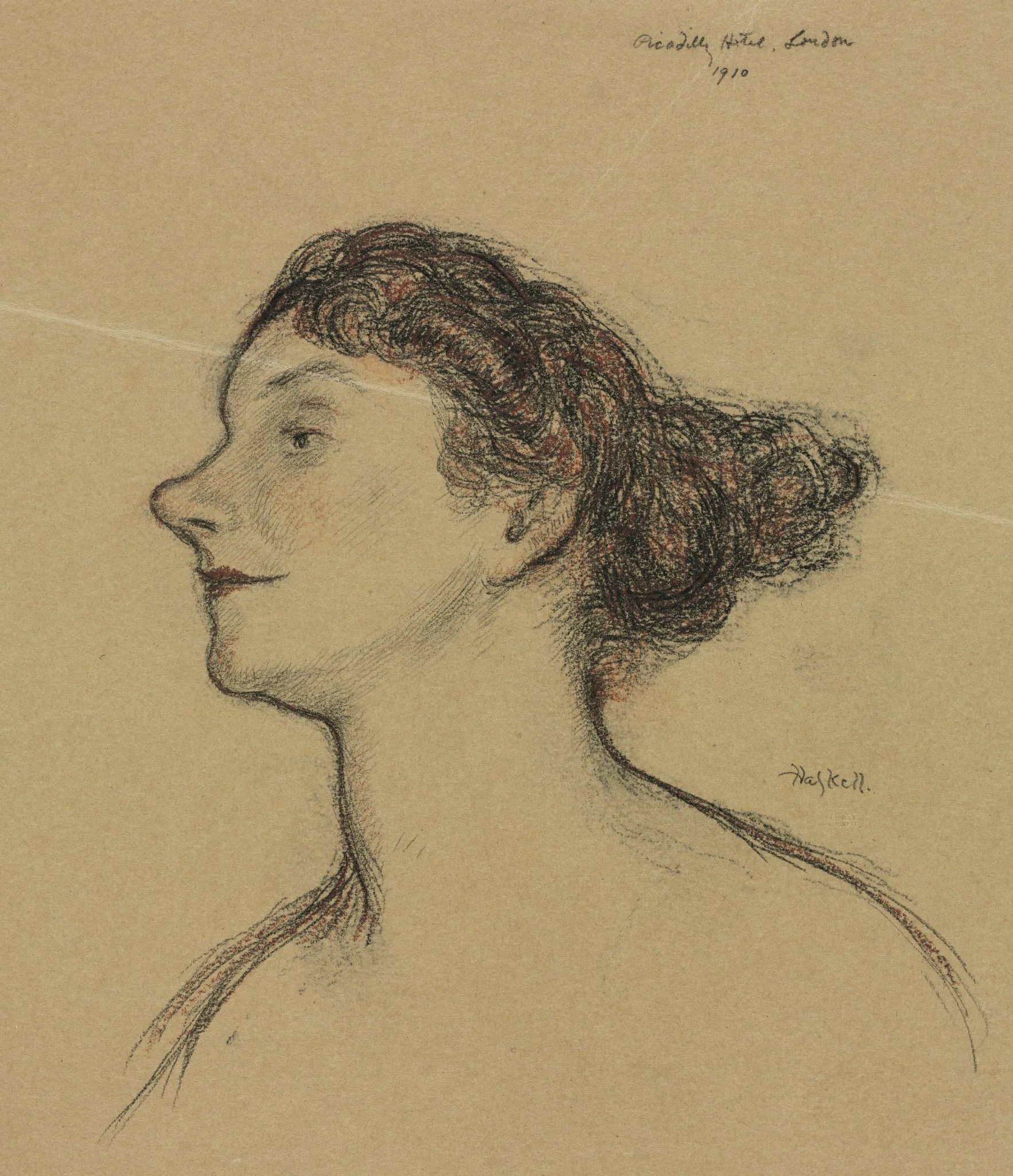Yvette Guilbert, detail