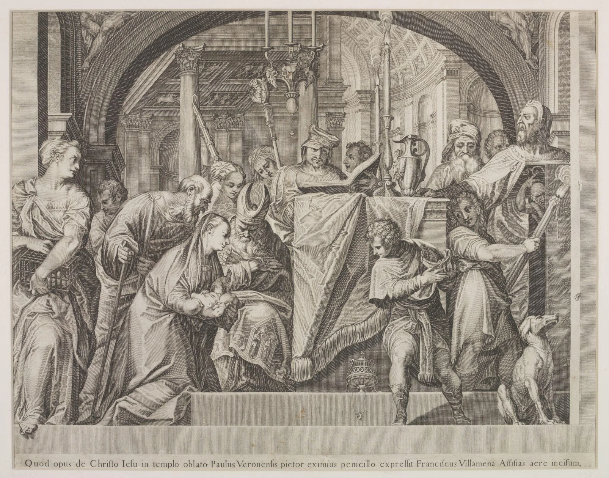 Presentation in the Temple, detail