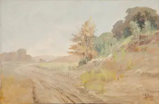 Hazy Day, by Antônio Parreiras, oil, 1900