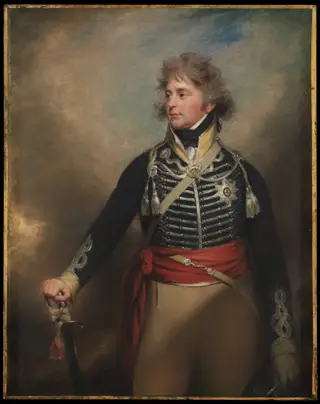 George IV (1762–1830), When Prince of Wales, by William Beechey, oil, 1806