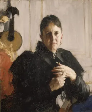 Mrs. John Crosby Brown (Mary Elizabeth Adams, 1842–1918), by Anders Zorn, oil, 1900
