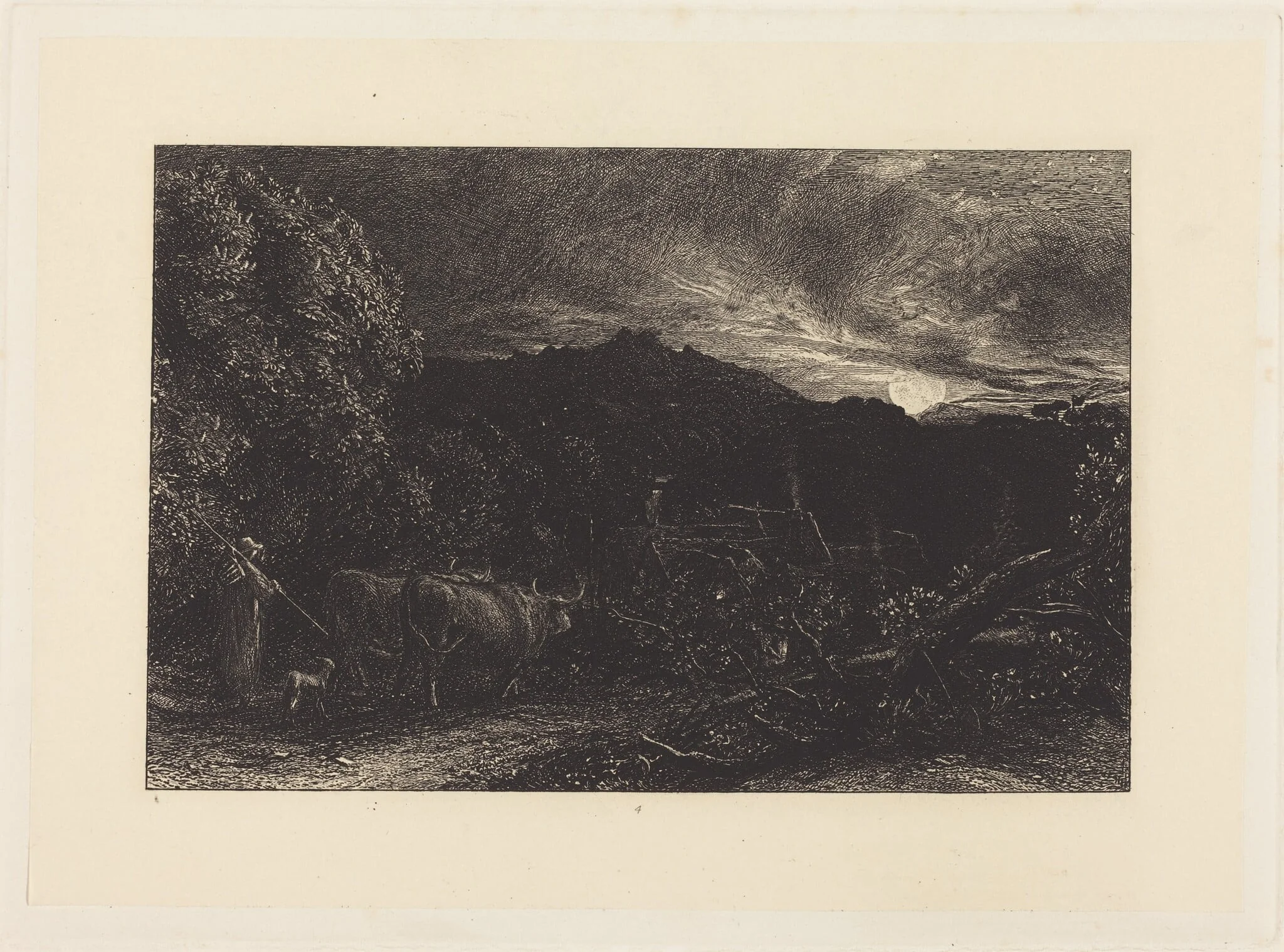 The Weary Ploughman, detail