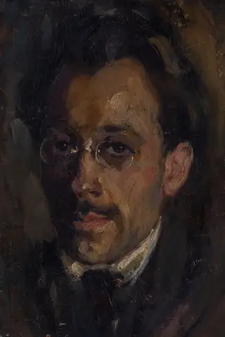 Portret de bărbat (Riconti), by Aurel Băeșu, unspecified, 1850