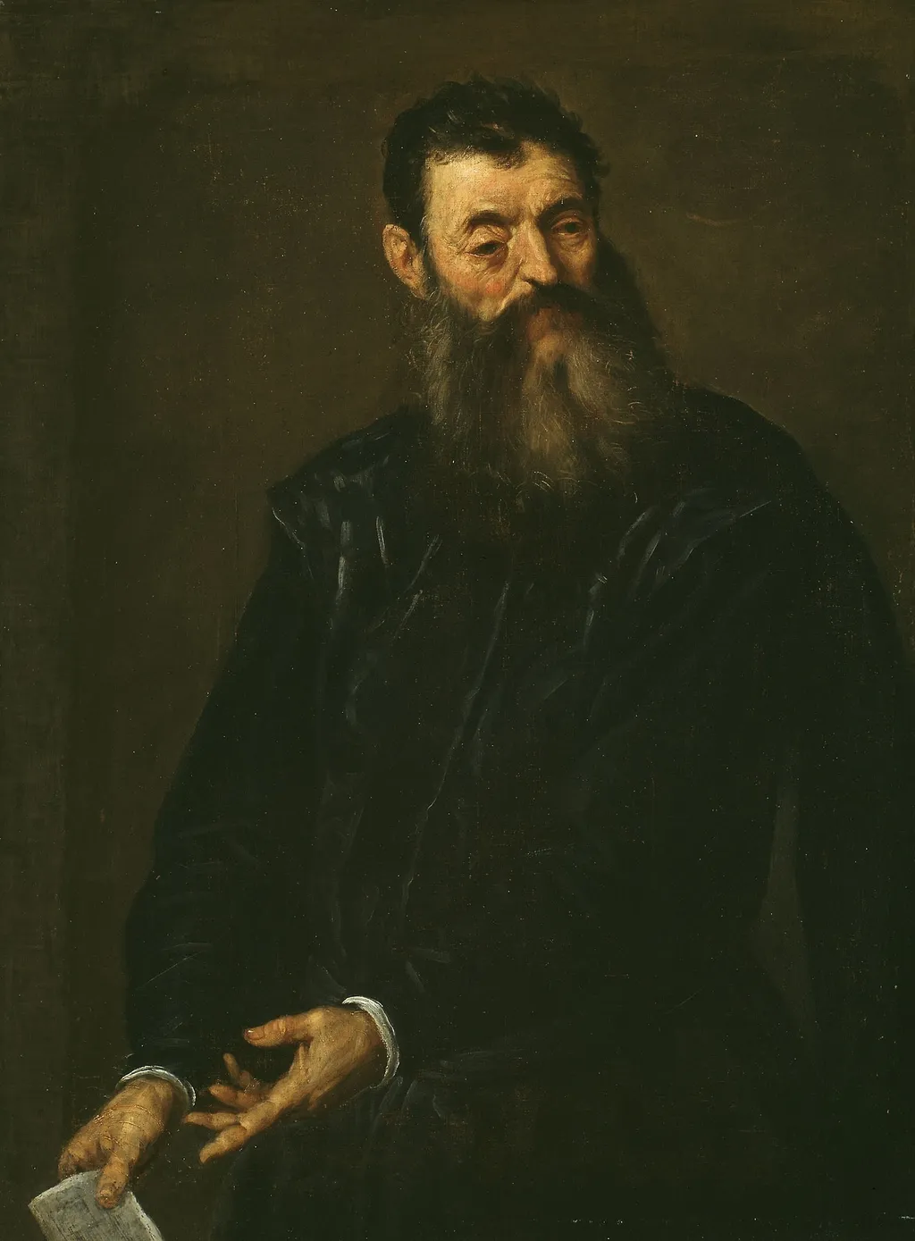 Portrait of a Gentleman, by Palma il Giovane, oil, 1596