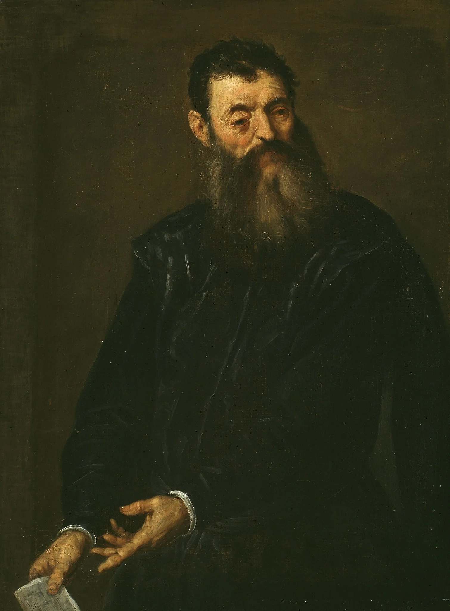 Portrait of a Gentleman, detail