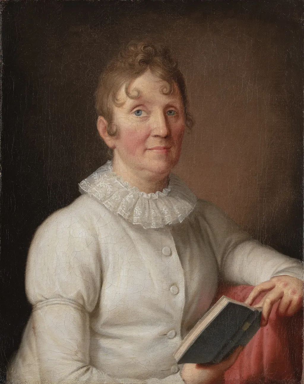 Skuespillerinden Johanne Cathrine Rosing, by Christoffer Wilhelm Eckersberg, oil, 1809