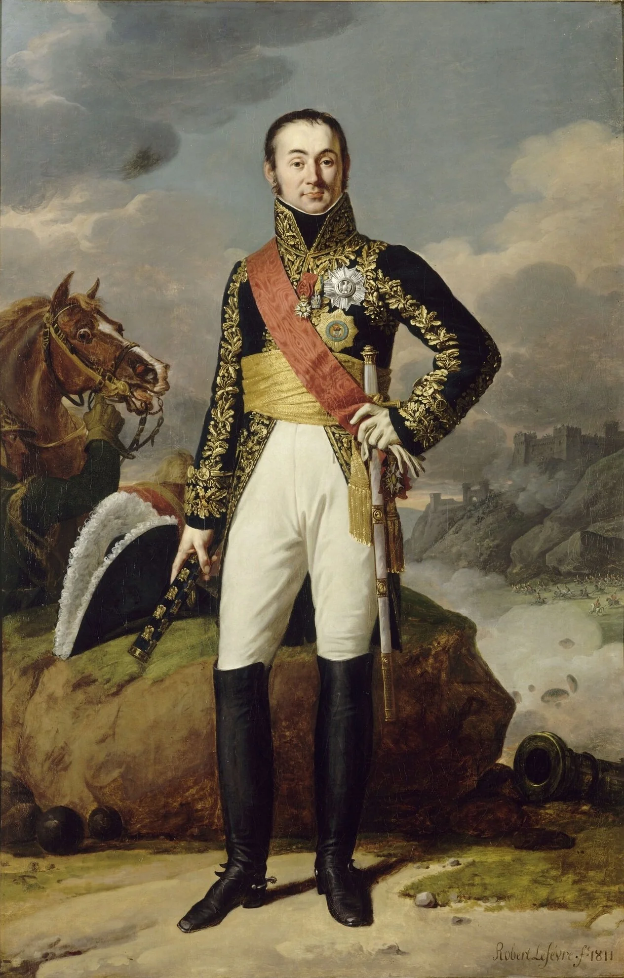 Nicolas-Charles Oudinot, Duke of Reggio, Marshal of France (1767-1847), detail