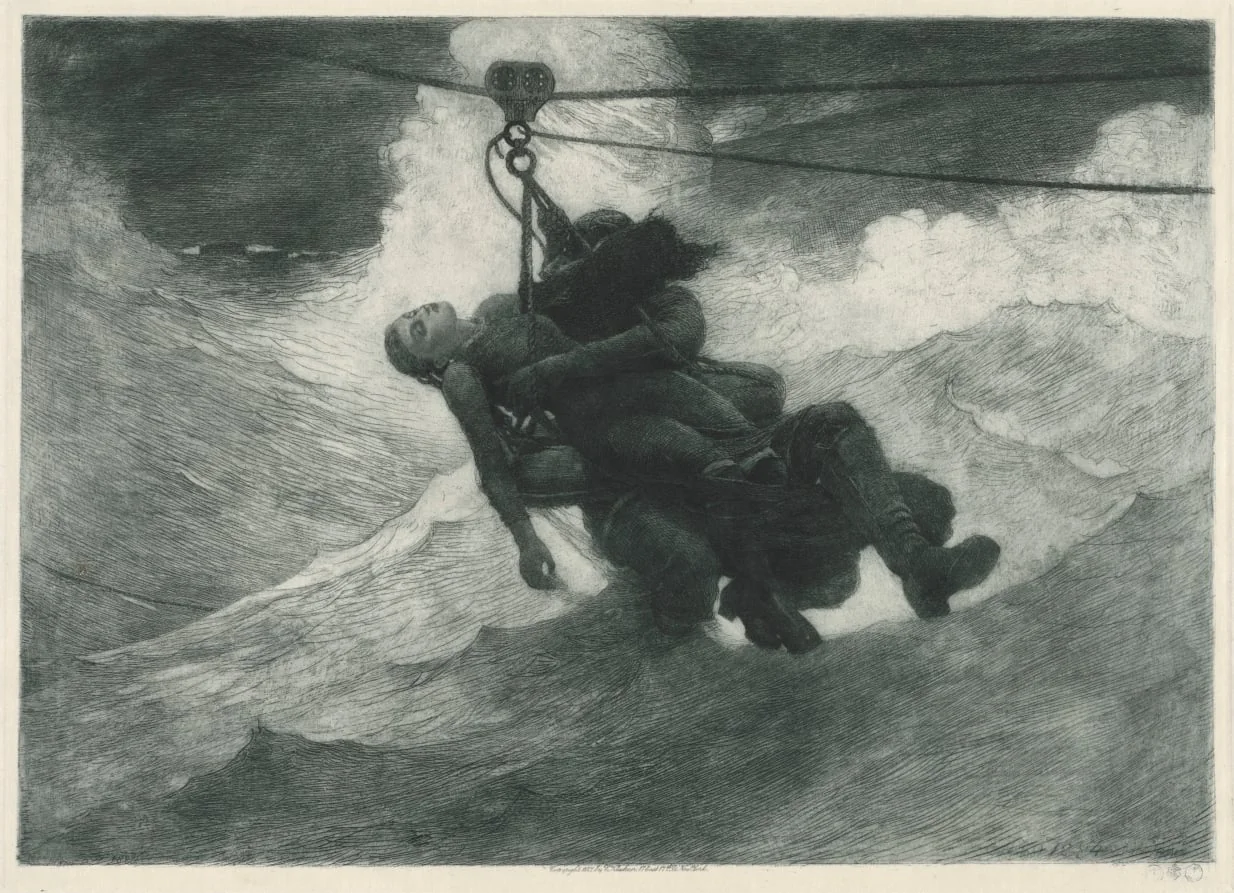 The Life Line, detail