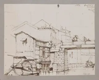 Small bridge near Honan, by George Chinnery, 8