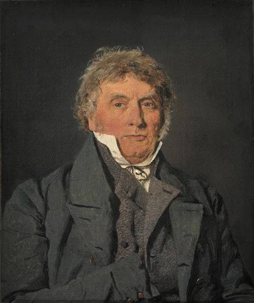 Portrait of the Artist´s Father, Master Baker Peter Berendt Købke, detail