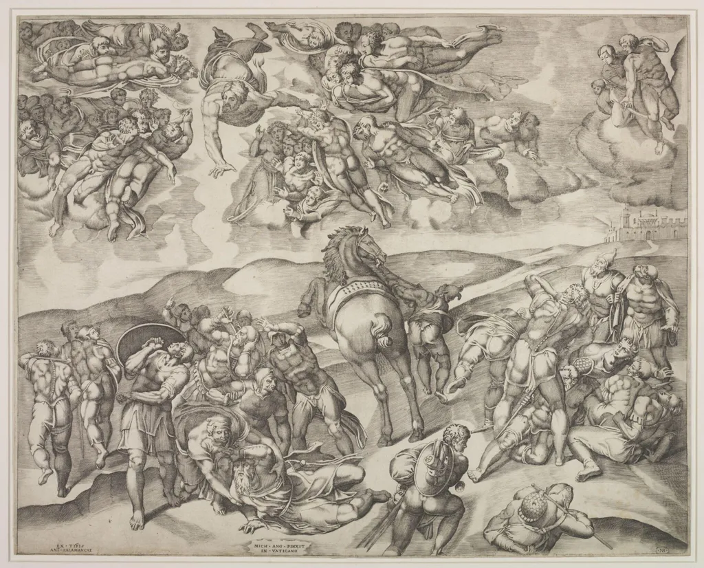 Conversion of St. Paul, by Nicolas Beatrizet, 1520