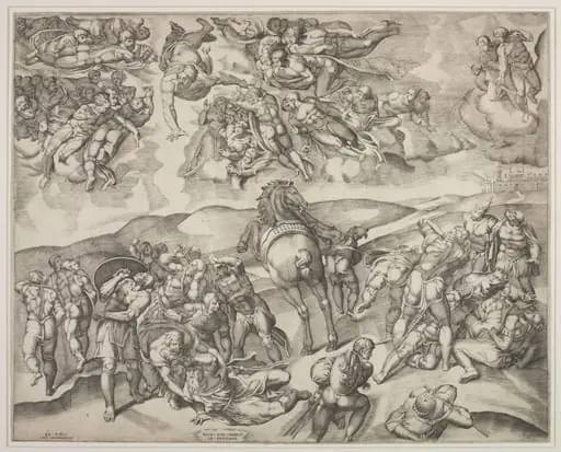 Conversion of St. Paul, by Nicolas Beatrizet, 1520