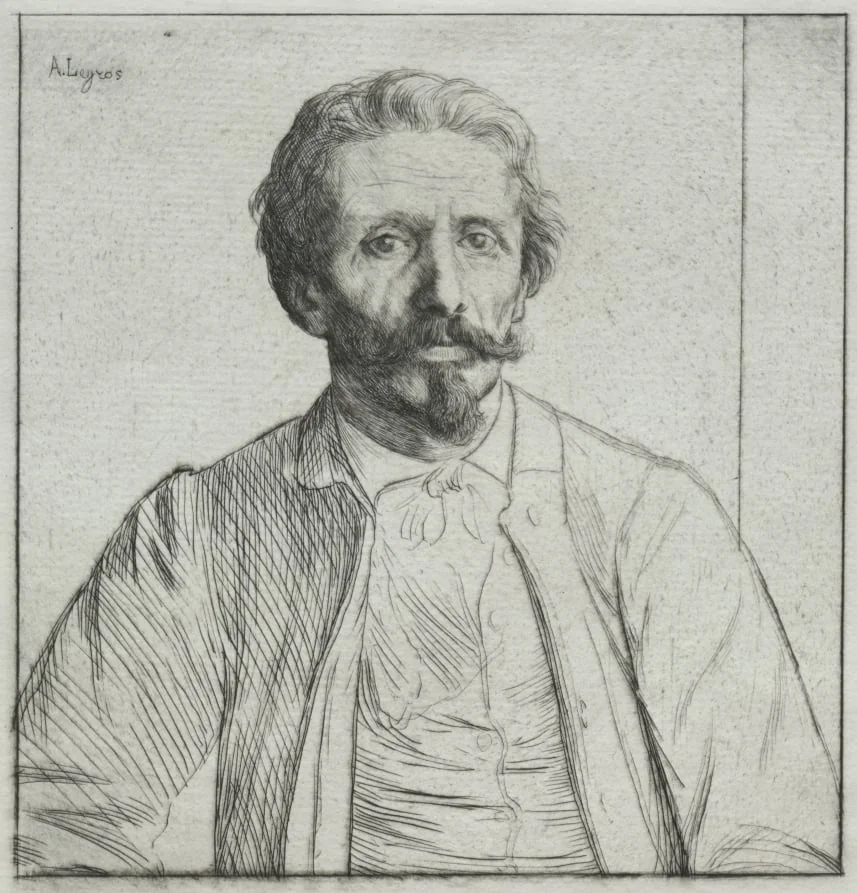 Auguste Delâtre, detail