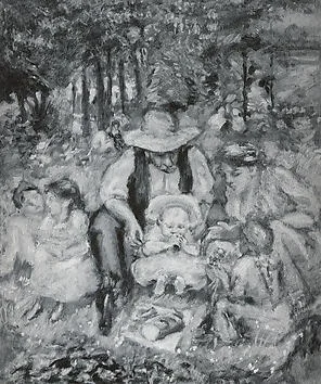 The Family of Claude Terrasse, detail