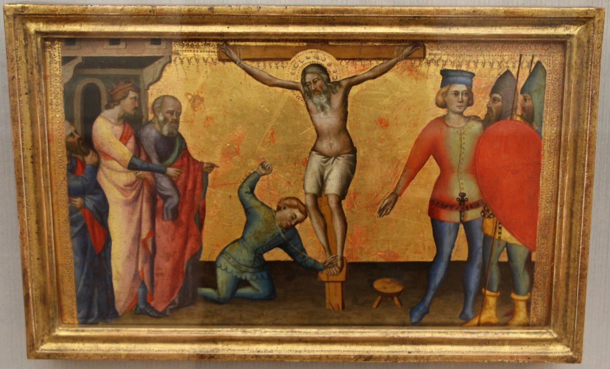 Martyrium of saint Andrew, detail