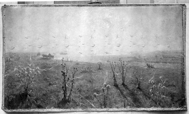 Autumn landscape, detail