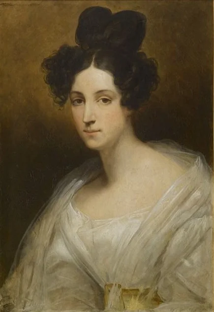 Césarine de Houdetot, Baronne de Barante (1794-1877), detail