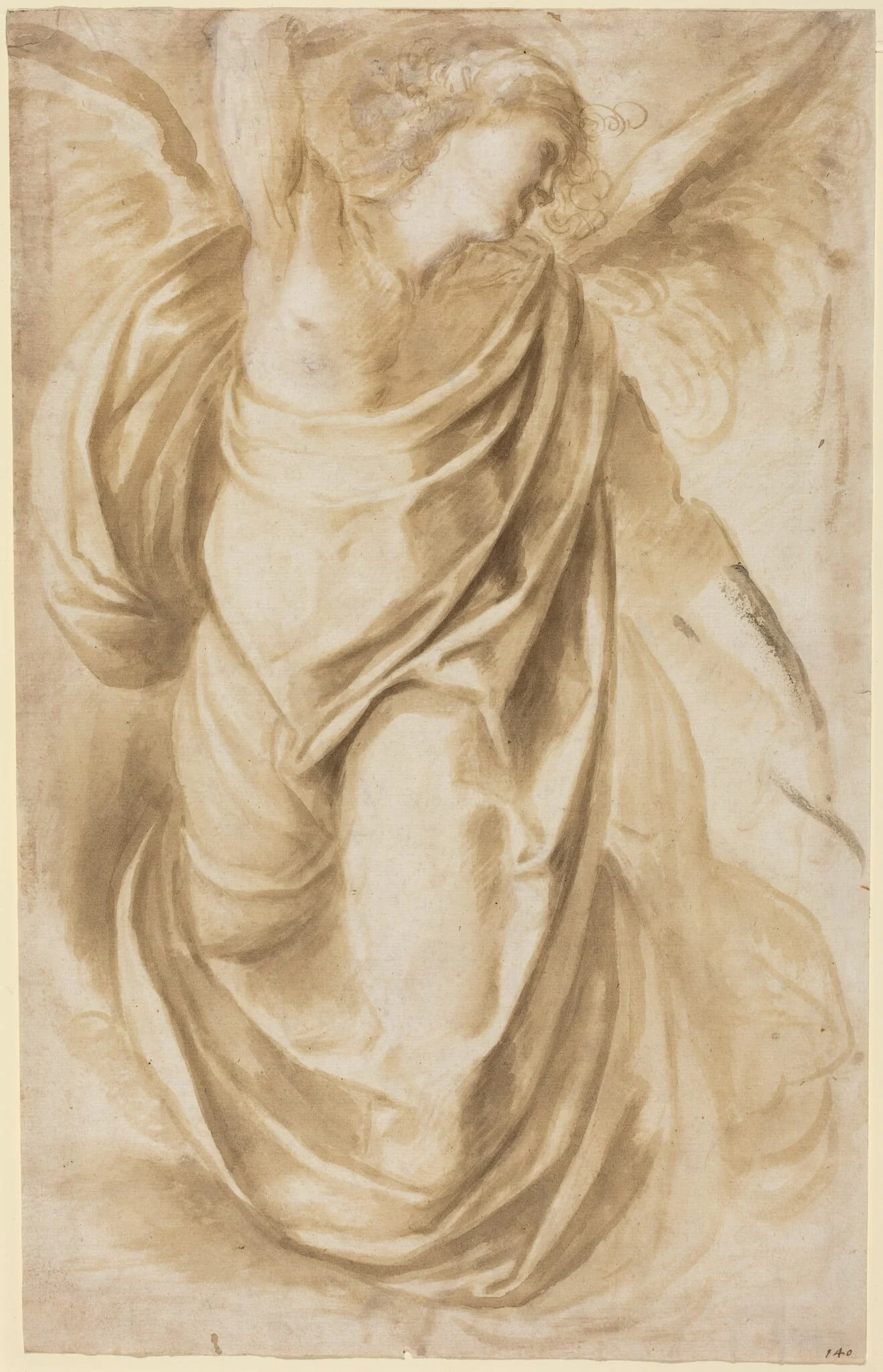 An Angel, detail