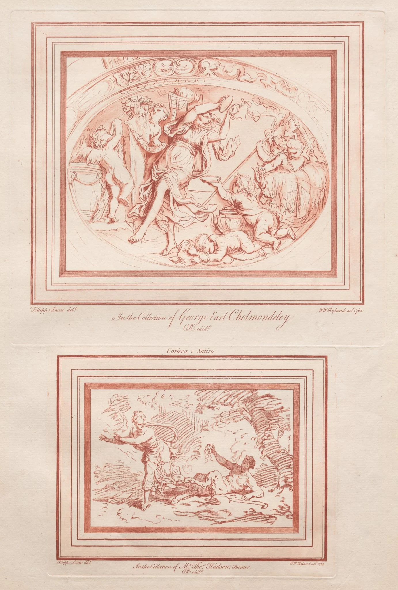 Corsica e Satiro, detail