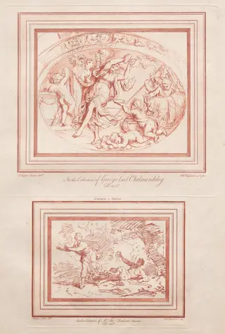 Corsica e Satiro, by William Ryland, 1762