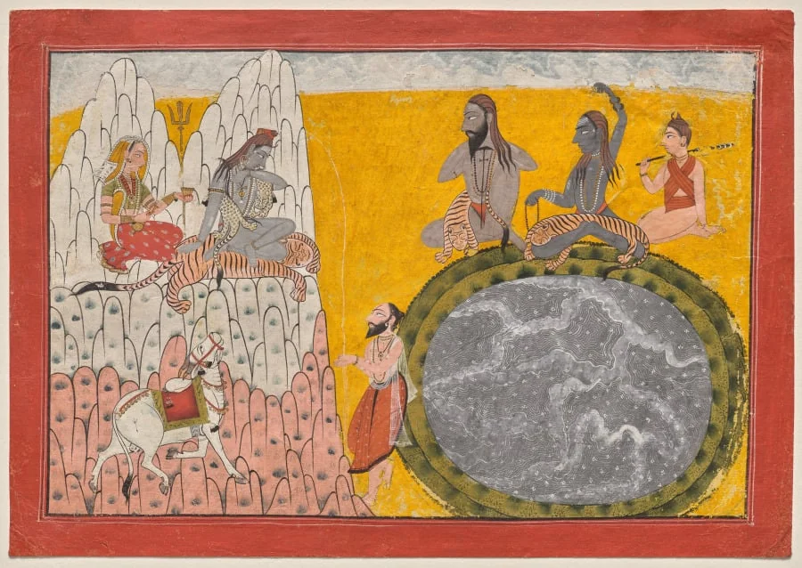Descent of the Ganges, detail