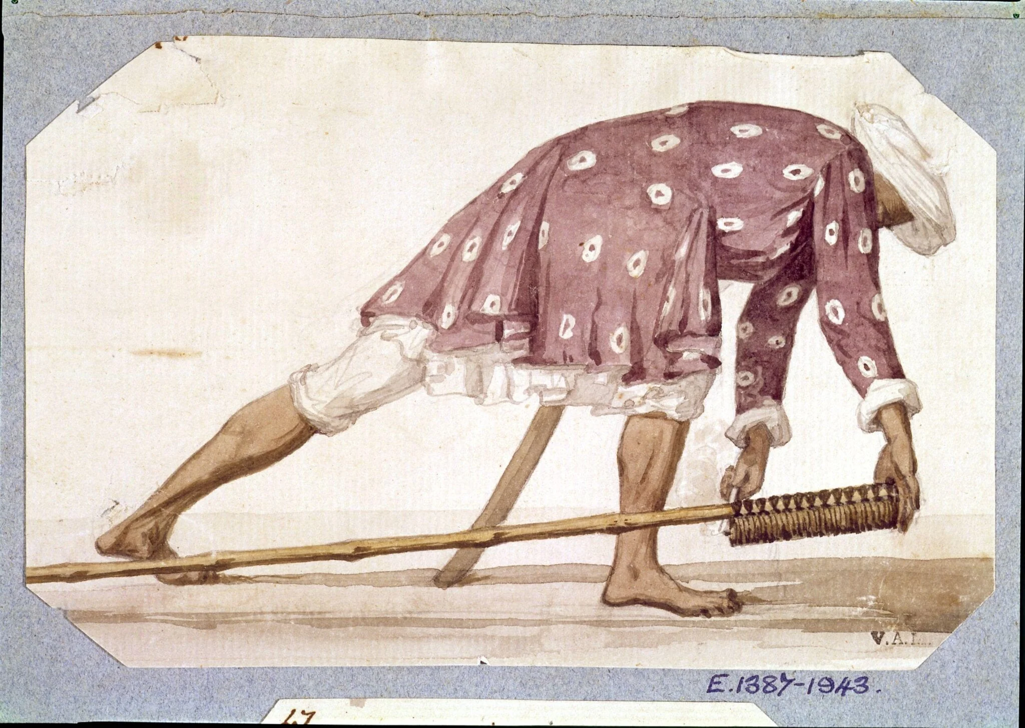 Mysore rocket man, detail