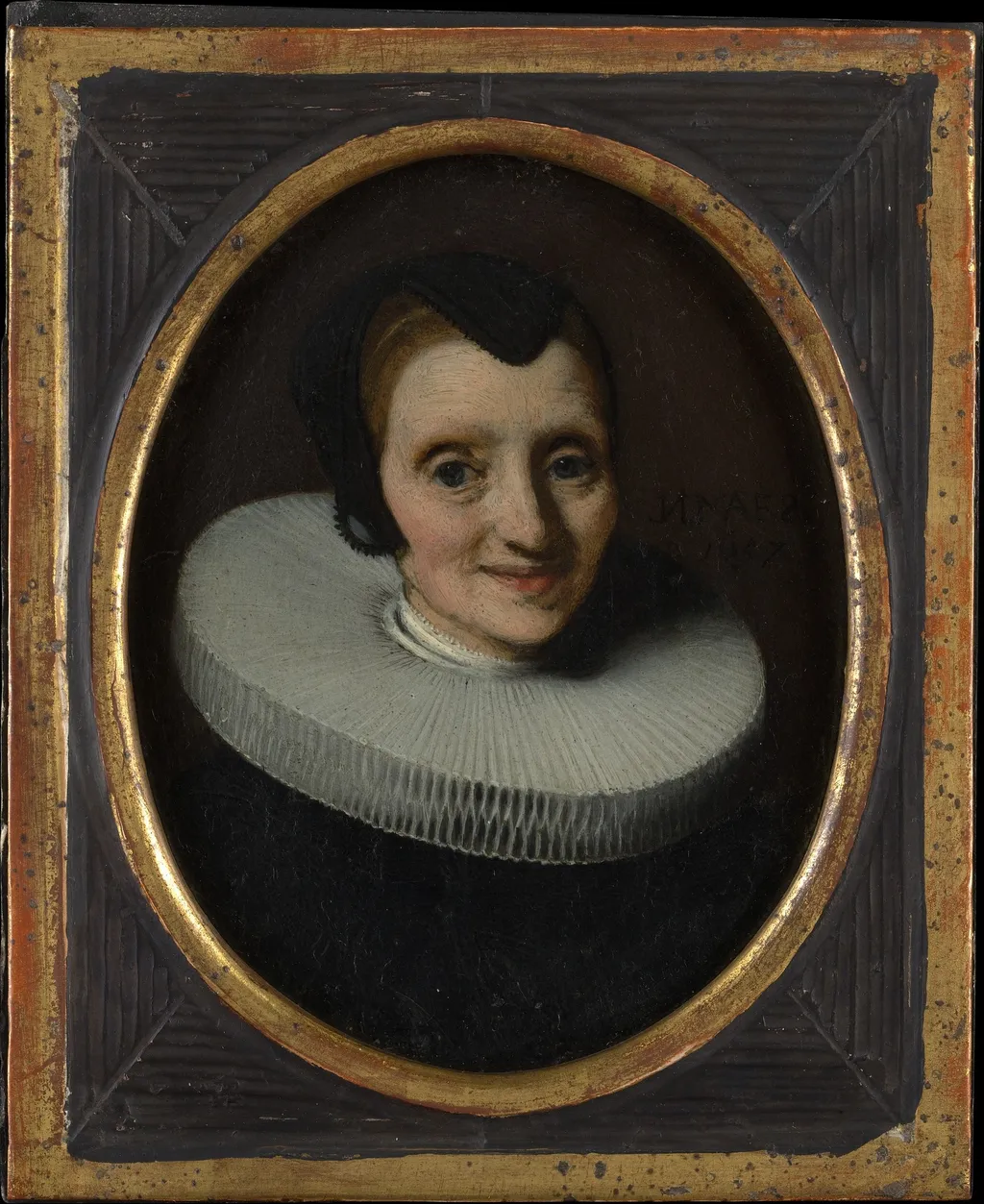 Portrait of a Woman, by Nicolaes Maes, oil, 1657