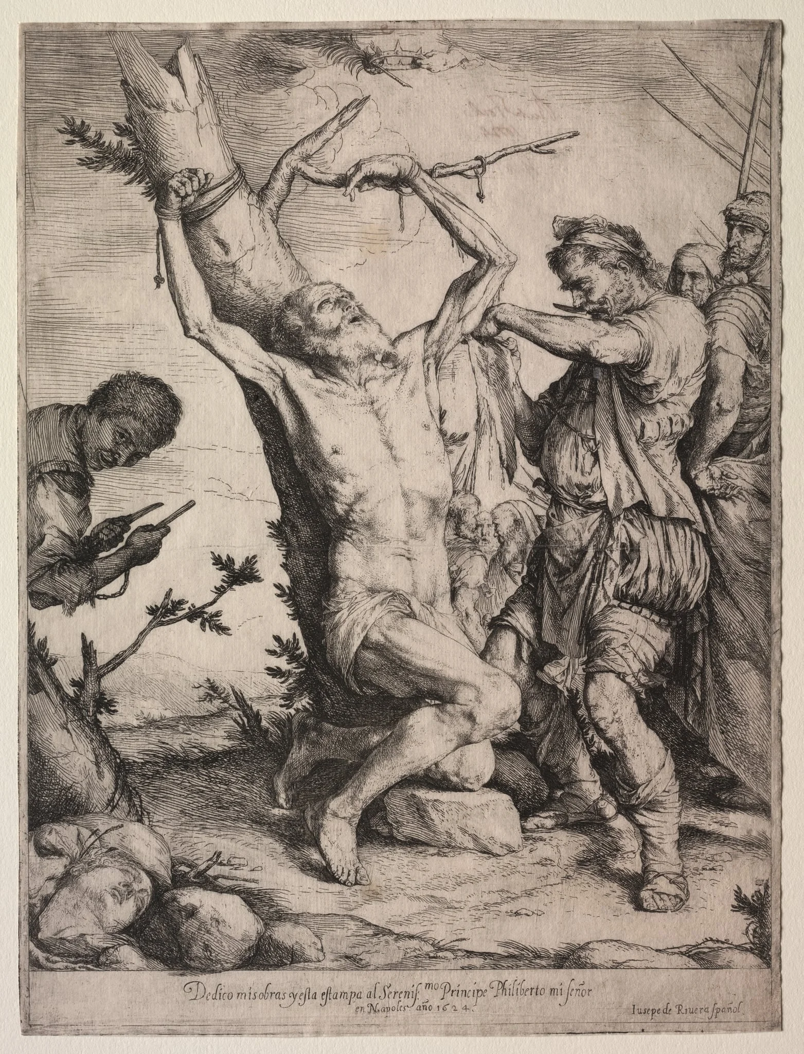 The Martyrdom of St. Bartholomew, detail