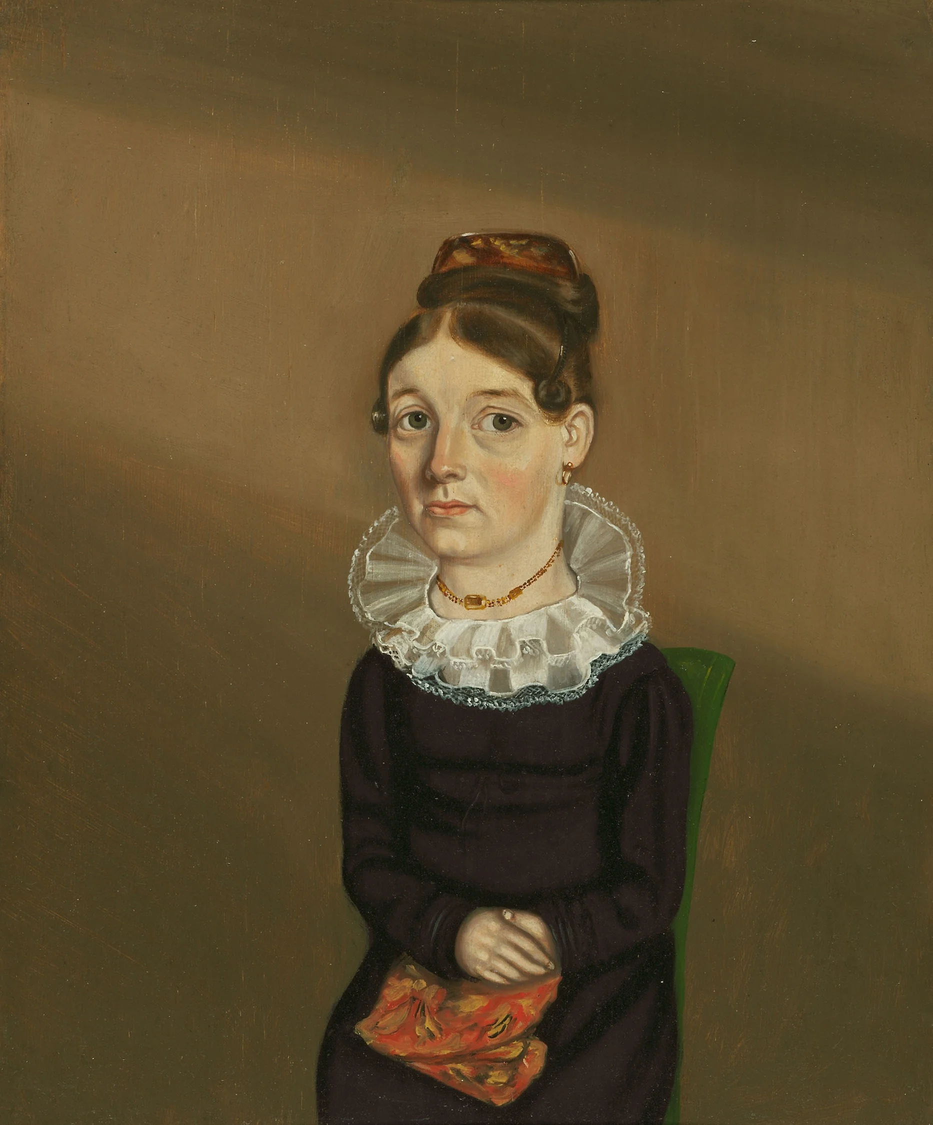 Mrs. William Bonham (Ann Warford), detail