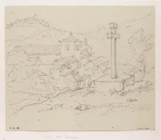The church of S. Lazaro, Macau, by George Chinnery, 19