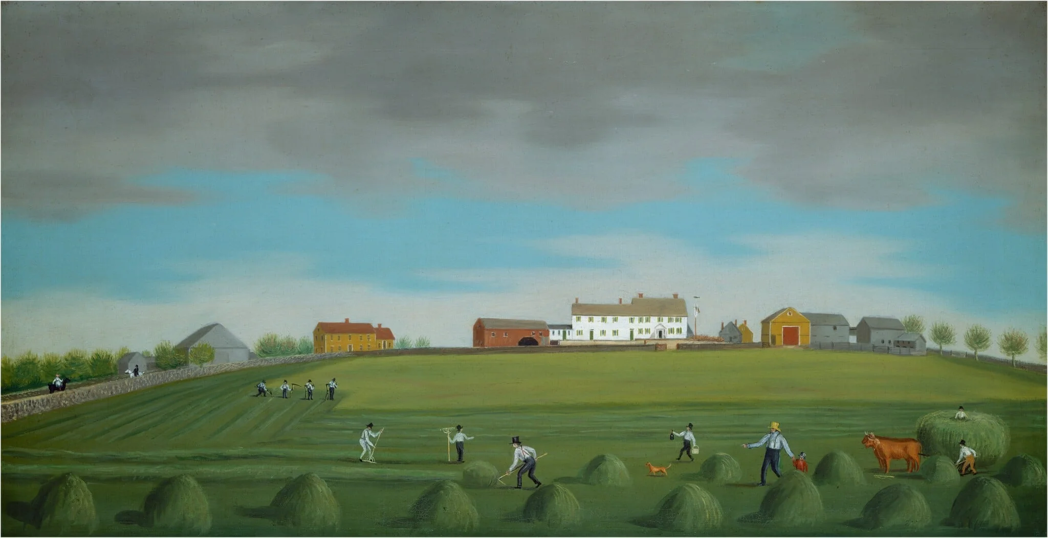 Ralph Wheelock's Farm, detail