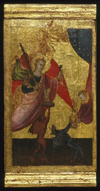 Saint Lawrence Intercedes for the Soul of Emperor Henry II, detail