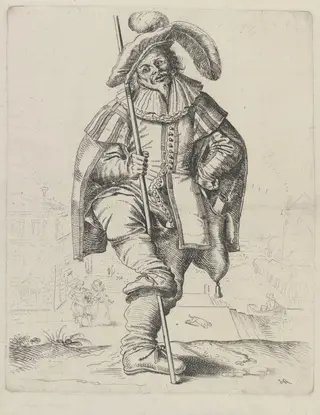 H Beard Print Collection, by Hans Ammon, 1650